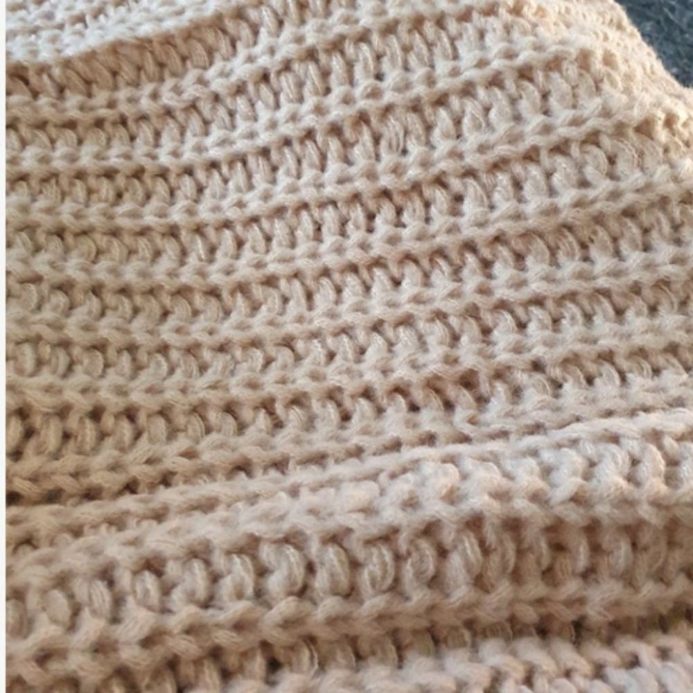 Chunky Knit Open front comfy cozy sweater Cardigan khaki - Picture 14 of 14